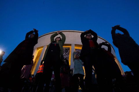 Noćni marš u Zagrebu