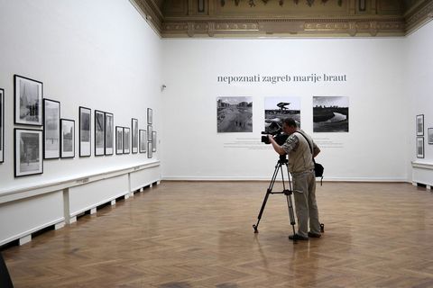 Postav i koncepcija izložbe "Nepoznati Zagreb Marije Braut" iz 2014. godine