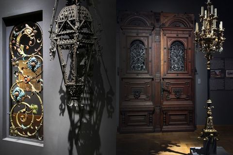 Postav izložbe "Herman Bolle - graditelj hrvatske metropole" iz 2015. godine