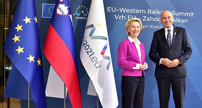 Ursula von der Layen - Janez Janša