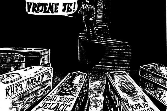 SVJEDOCI VREMENA: Karikatura na umoru jedne države