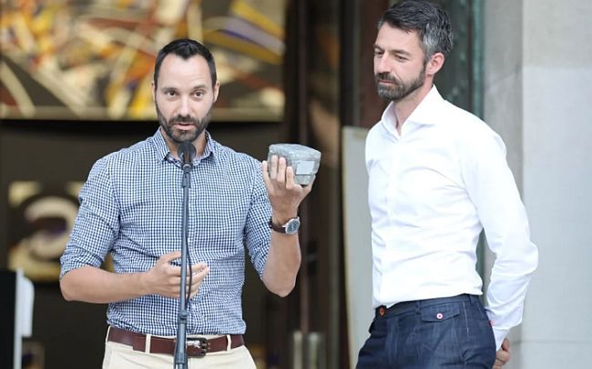 Ivo Šegota i Mladen Kožić