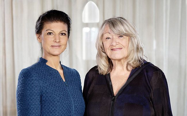 Alice Schwarzer i Sahra Wagenknecht 