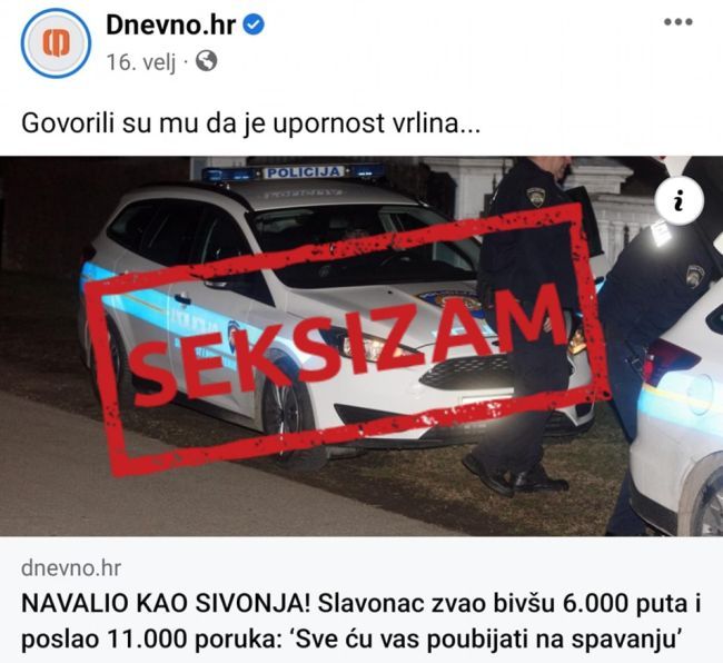 Seksizam naš svagdašnji