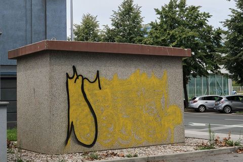 Trafostanica na Črnomercu prije intervencije