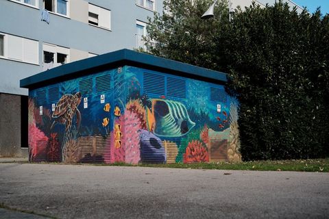 Trafostanica u Sesvetama nakon intervencije Valentine Supanz Marinić