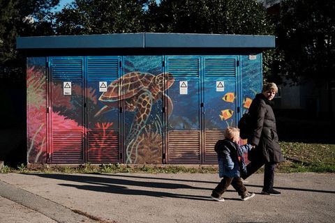 Trafostanica u Sesvetama nakon intervencije Valentine Supanz Marinić