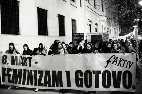 NOĆNI MARŠ 2024.: Osmi mart na zagrebačkim ulicama