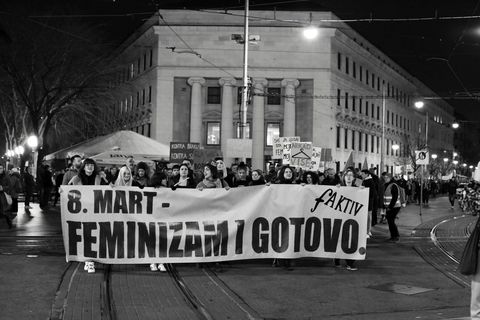 NOĆNI MARŠ 2024.: Osmi mart na zagrebačkim ulicama