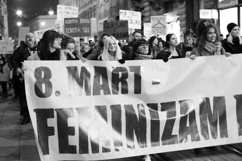 NOĆNI MARŠ 2024.: Osmi mart na zagrebačkim ulicama