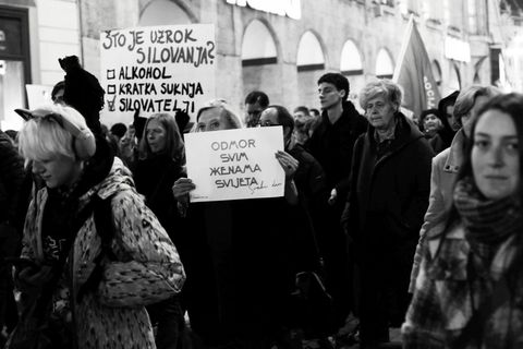NOĆNI MARŠ 2024.: Osmi mart na zagrebačkim ulicama