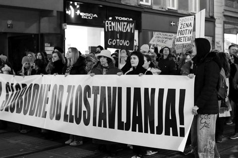 NOĆNI MARŠ 2024.: Osmi mart na zagrebačkim ulicama