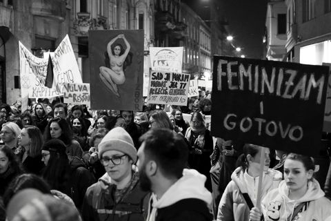 NOĆNI MARŠ 2024.: Osmi mart na zagrebačkim ulicama