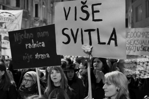 NOĆNI MARŠ 2024.: Osmi mart na zagrebačkim ulicama