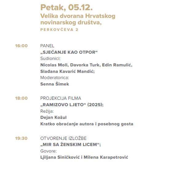 Dani Srđana Aleksića - Zagreb