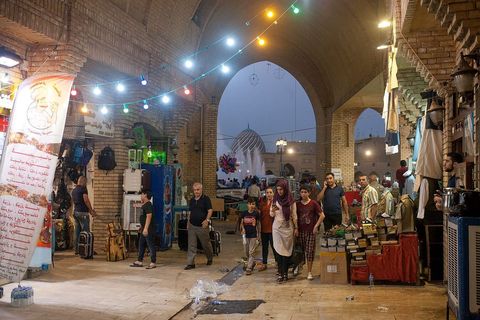 Tržnica u starom dijelu Erbila