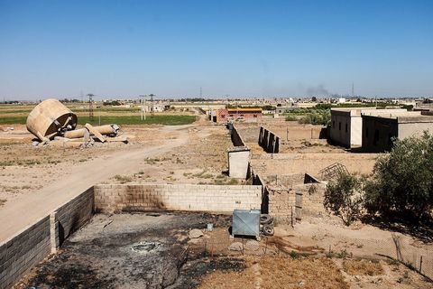 Srušeni vodotoranj u Raki