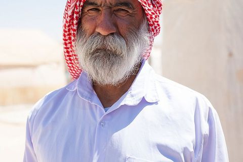 Jezid u izbjegličkom kampu u Dohuku